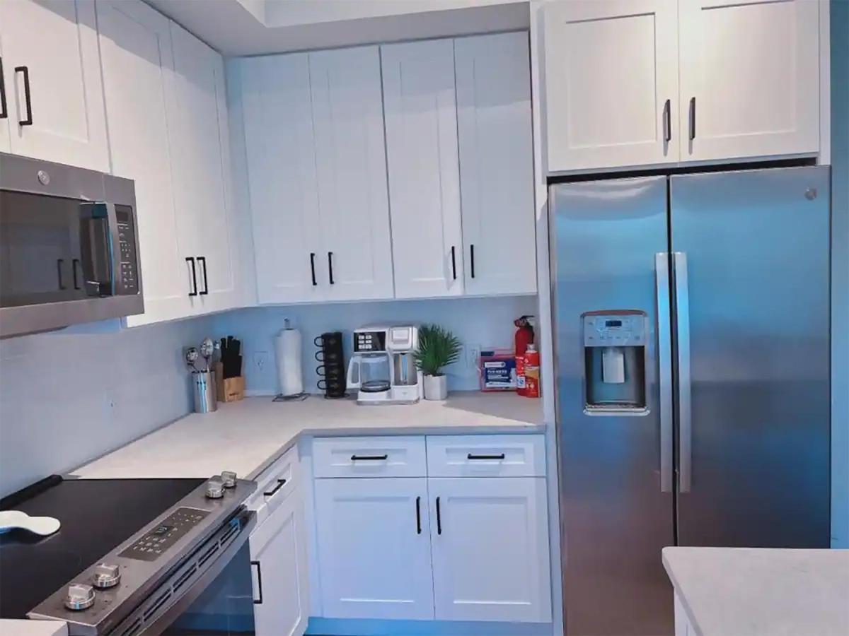 Lux Property Great For 1 To 8 Guests-Family Trip ,5Beds 2Rooms Staycation With Gym And Ev, Proximity To Downtown And Beaches 西棕榈滩 外观 照片