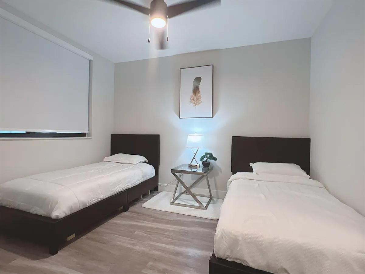 Lux Property Great For 1 To 8 Guests-Family Trip ,5Beds 2Rooms Staycation With Gym And Ev, Proximity To Downtown And Beaches 西棕榈滩 外观 照片